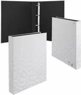 Album fotografish HERMA Photo Ring Binder Fotobook, A4, 4 unaza, i bardhë