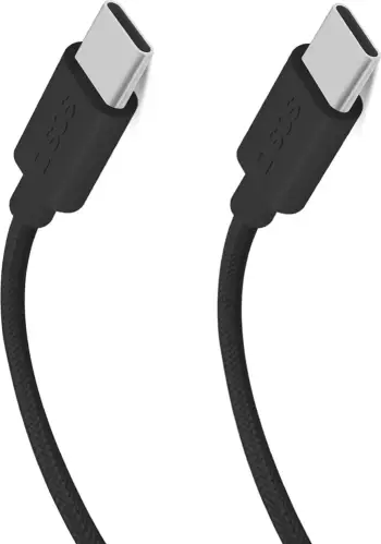 Kabllo USB-C në USB-C SBS TECABLETISSUETCK, 1.5m, 60W, e zezë