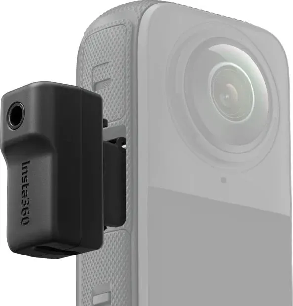 Adapter mikrofoni Insta360 X4, plastikë, i zi - 2