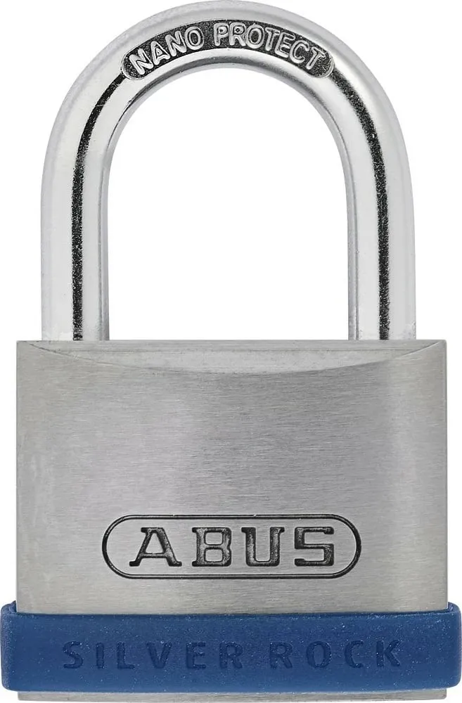 Dry Abus Silver Rock 5 40, metalik, me çelës, i argjentë - 1