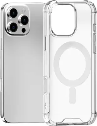 Mbështjellës 4smarts 541183, Apple, iPhone 16 Pro, 16 cm (6.3"), Transparent