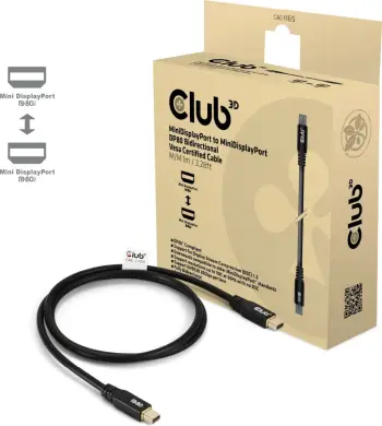 Kabllo Mini DisplayPort Club3D 1m 10K60Hz