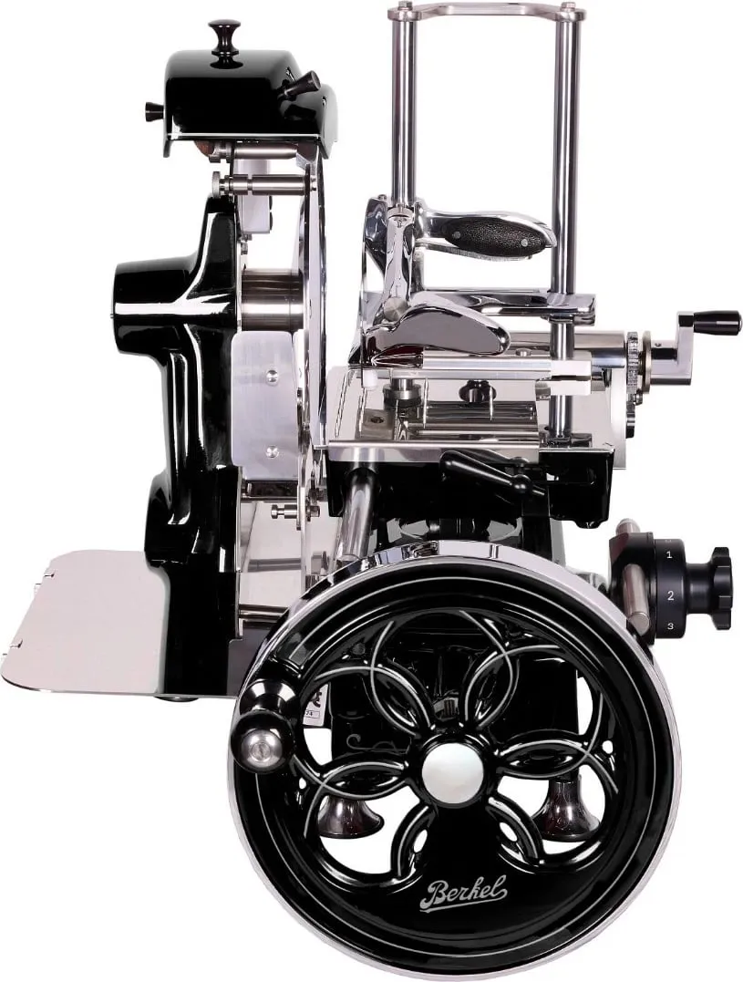 Makineri prerëse Berkel Volano B2, manuale, çelik inox, e zezë - 1