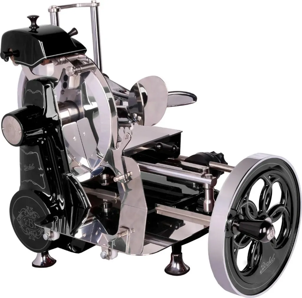 Makineri prerëse Berkel Volano B2, manuale, çelik inox, e zezë - 2