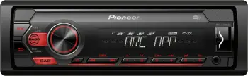Radio makine Pioneer MVH-S220DAB, DAB, USB, e zezë