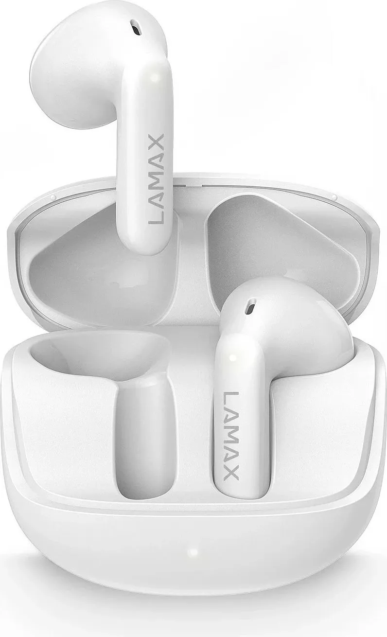 Kufje Lamax Tones1, Bluetooth 5.3, 40 orë bateri, të bardha - 1