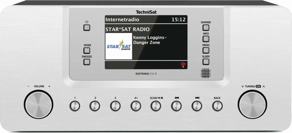 Radio interneti TechniSat DigitRadio 574 IR, argjend - 1