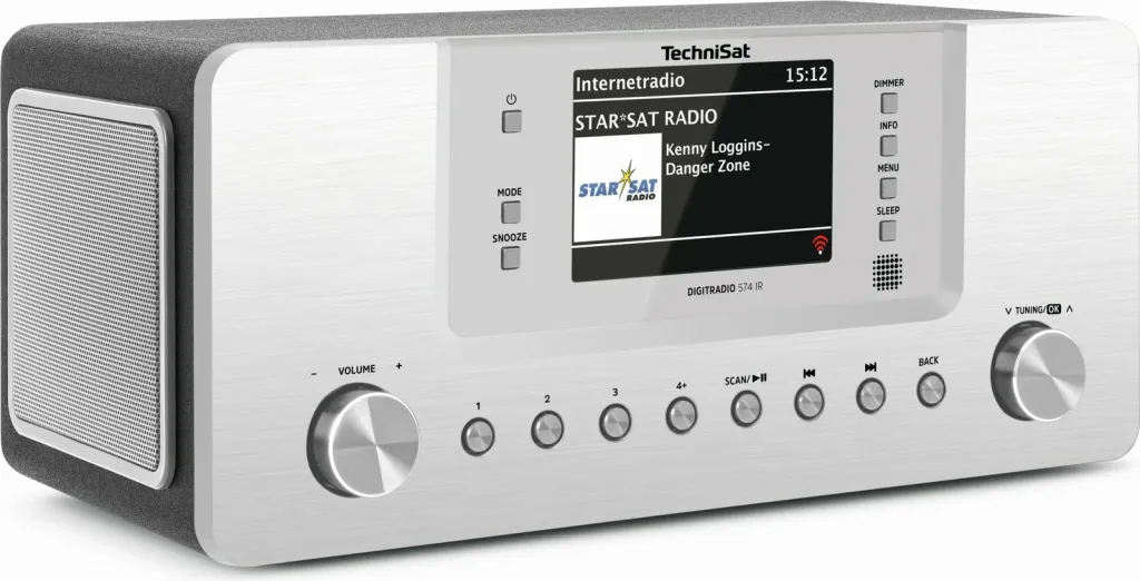 Radio interneti TechniSat DigitRadio 574 IR, argjend - 3