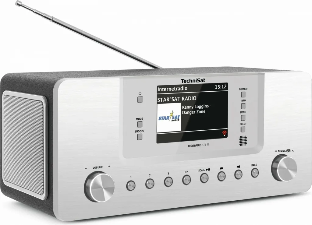 Radio interneti TechniSat DigitRadio 574 IR, argjend - 4