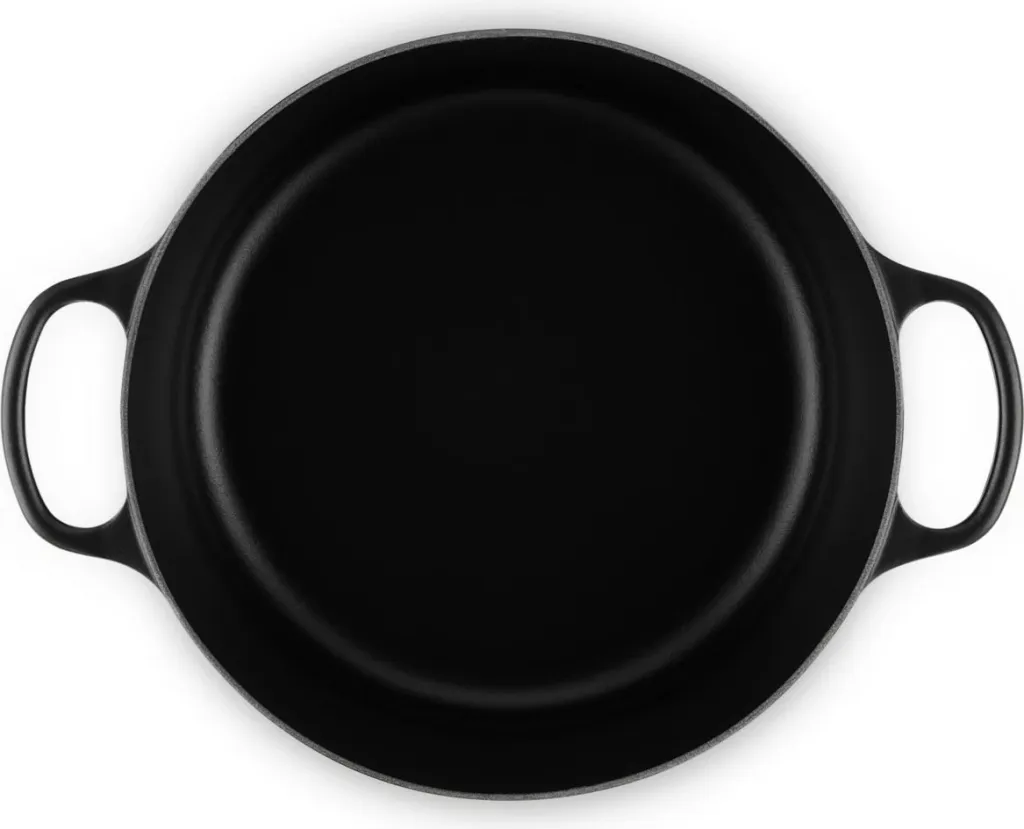 Tenxhere Le Creuset Signature 8.1L, 30cm, gize, e zezë - 5