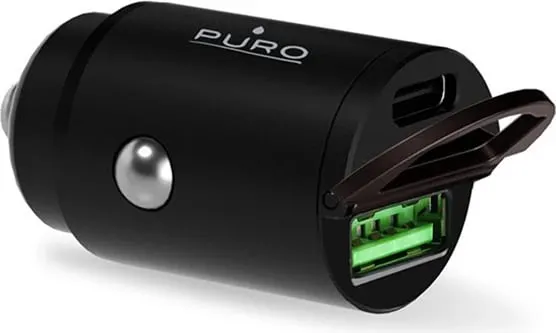 Karikues veture Puro Mini 30W, USB-C & USB-A, i zi - 3