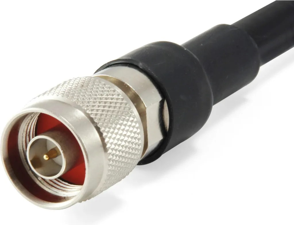 Kabëll antene LevelOne 1m, CFD-400, N Male Plug, i zi - 6
