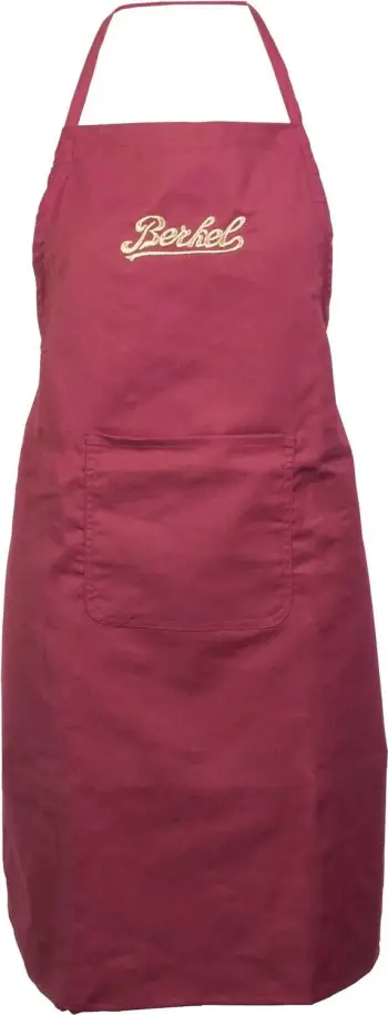 Përparëse Berkel DV7700, pambuk, 1 xhep, e kuqe