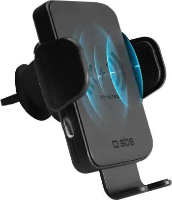 Mbështjellës me karikim wireless SBS TESUPWIR15WAUT për ventilator të makinës, 15W, i zi