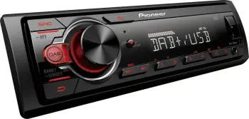 Radio veture Pioneer MVH-130DABAN, DAB+, USB, e zezë