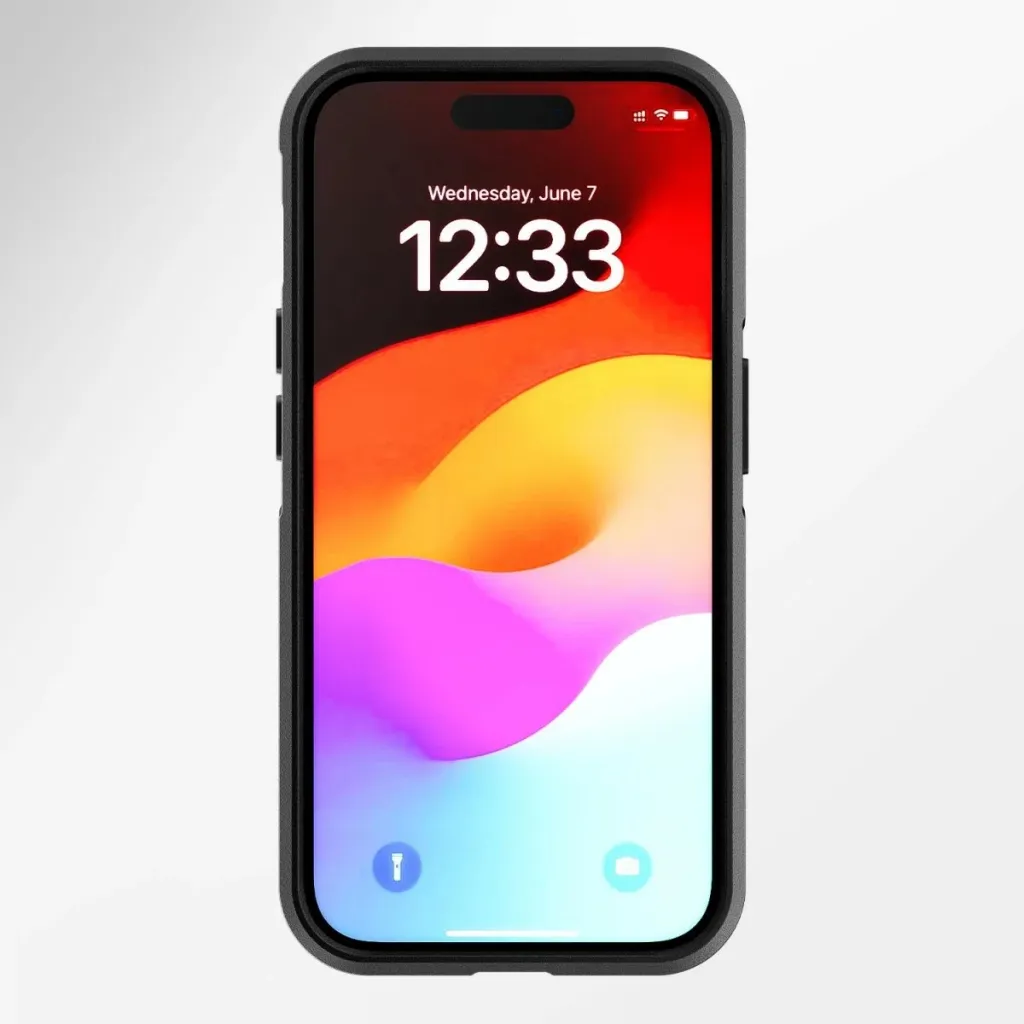 Mbështjellës 4smarts Defend, iPhone 15 Plus, 17 cm (6.7"), i zi - 3