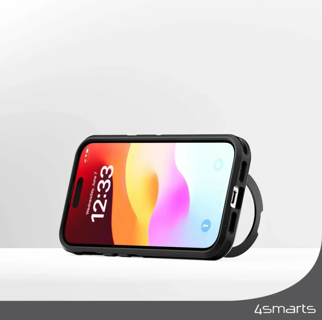 Mbështjellës 4smarts Defend, iPhone 15 Plus, 17 cm (6.7"), i zi - 5