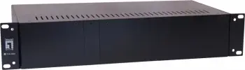 Kasë LevelOne 14-Slot Media Converter, 100-265 V, e zezë