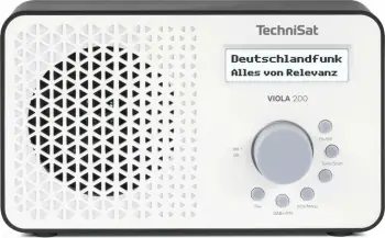 Radio TechniSat VIOLA 200, DAB+/FM, bardhë/zezë