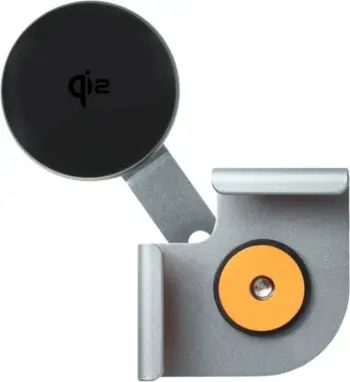 Mbështjellës 4smarts Qi2 Screen Mount, karikim wireless, rrotullues 360°, i zi/gri