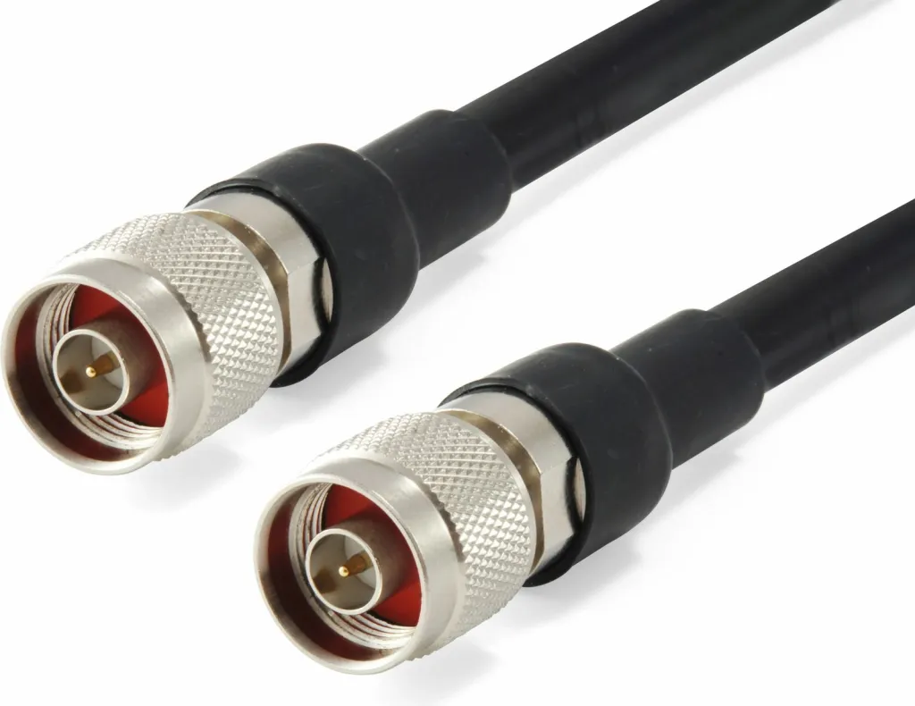 Kabllo antene LevelOne CFD400, 5m, N Male Plug, e zezë - 1