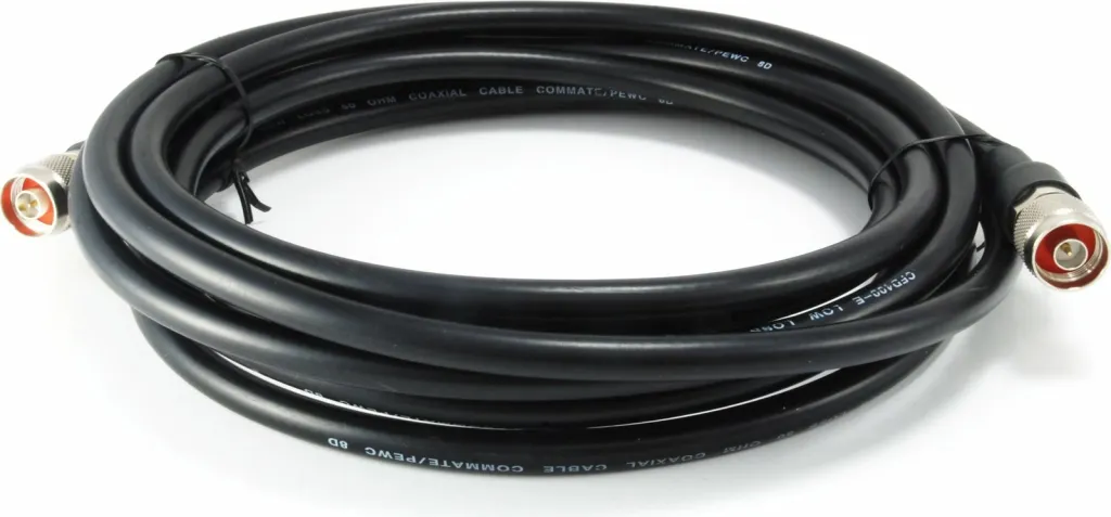 Kabllo antene LevelOne CFD400, 5m, N Male Plug, e zezë - 3