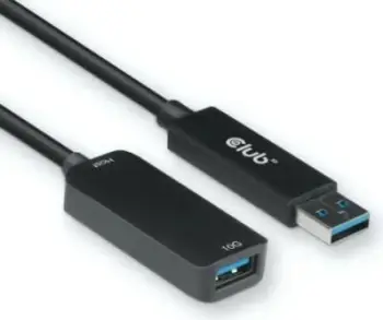 Kabllo USB zgjatës Club3D USB 3.2, 5m, 10Gbps, e zezë