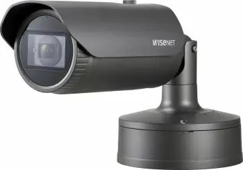 Kamerë sigurie bullet Hanwha Wisenet XNO-6080R/RW, 2MP, PoE, IR, IP66/67, gri