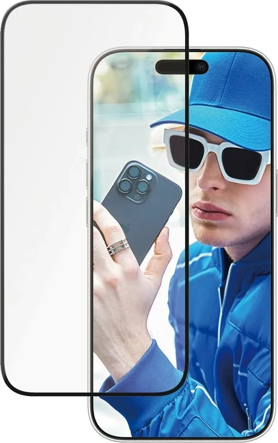 Mbrojtës ekrani PanzerGlass ceramic për iPhone 16 Pro, transparent - 1