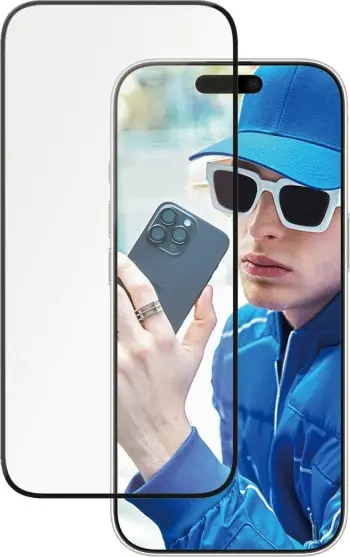 Mbrojtës ekrani PanzerGlass ceramic për iPhone 16 Pro, transparent