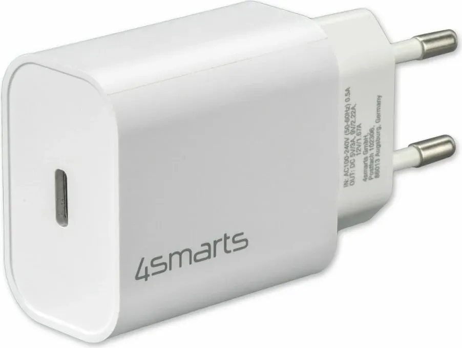 Karikues USB 4smarts 465575, 20W, i bardhë - 3