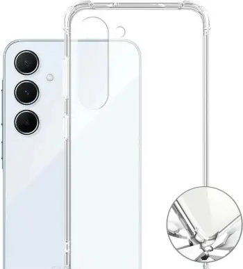 Mbështjellës 4smarts 541338, Samsung Galaxy A56 5G, 17 cm (6.7"), Transparent