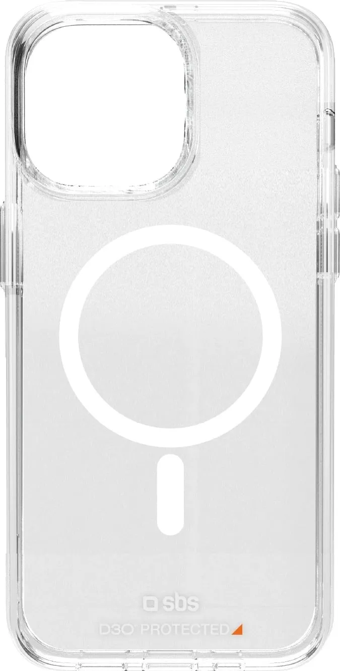 Mbështjellës SBS D3O MagSafe për iPhone 15 Pro Max, Transparent - 1