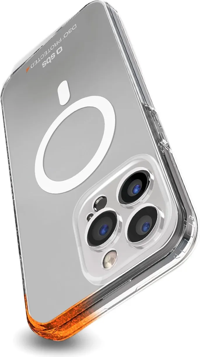 Mbështjellës SBS D3O MagSafe për iPhone 15 Pro Max, Transparent - 3
