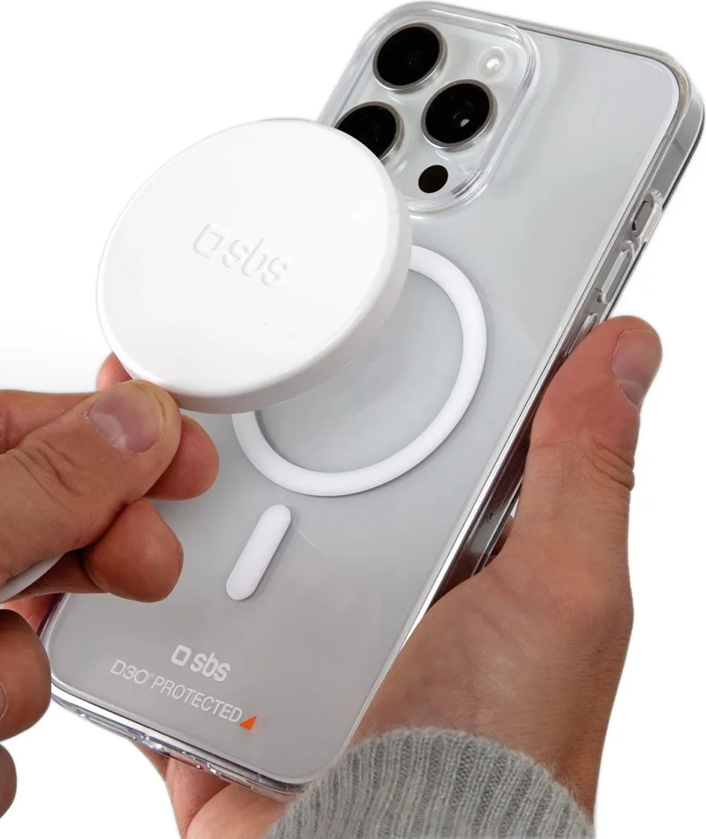 Mbështjellës SBS D3O MagSafe për iPhone 15 Pro Max, Transparent - 4