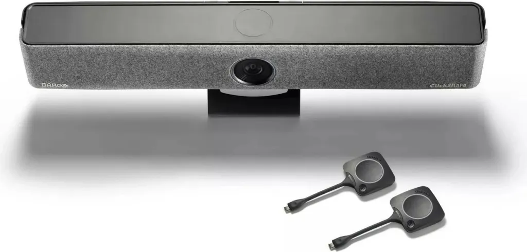 Sistem konferencash BARCO ClickShare Bar Pro me 2 butona, 4K, gri - 5