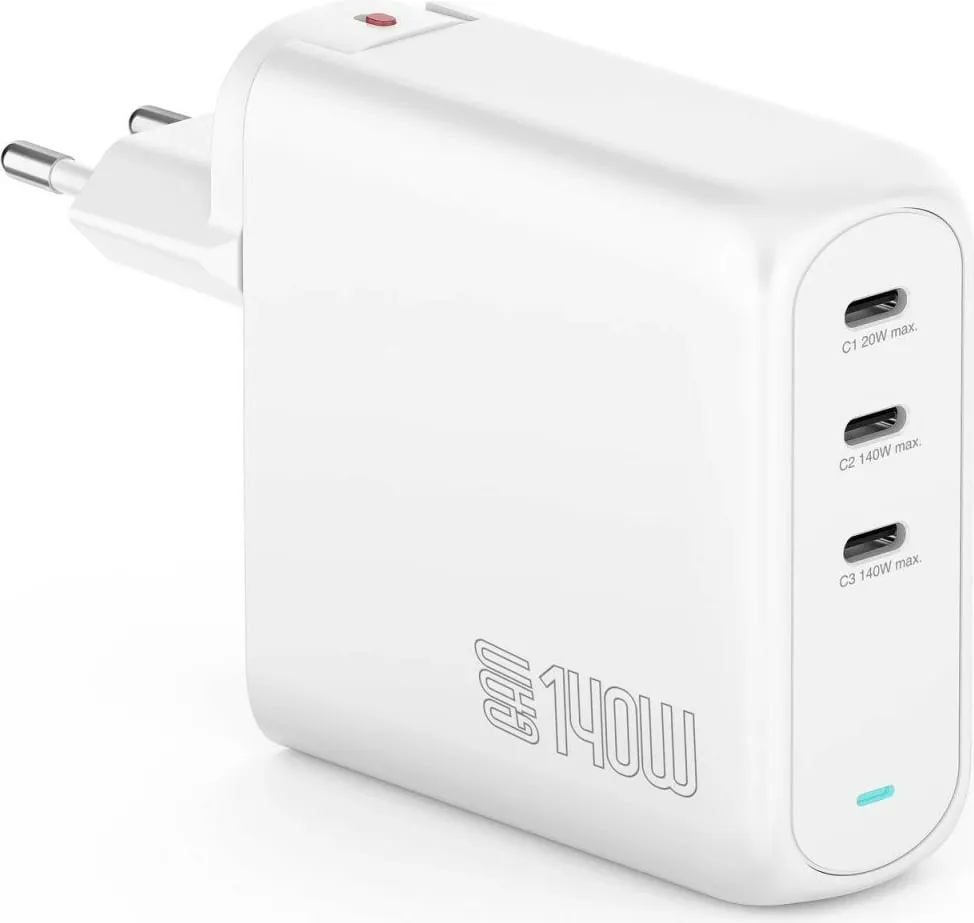 Karikues universal 4smarts GaN Flex Pro, 1.5 m, i bardhë - 5
