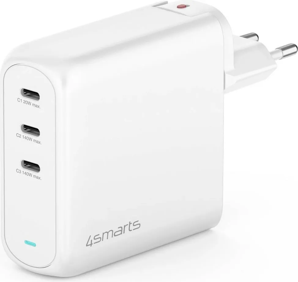 Karikues universal 4smarts GaN Flex Pro, 1.5 m, i bardhë - 6