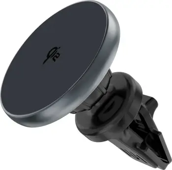 Karikues veture 4smarts Qi2, 15W, magnetik, gri