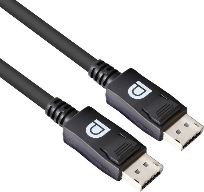 Kabllo DisplayPort Club3D 1.4, 3m, 32.4Gb/s, e zezë - 1