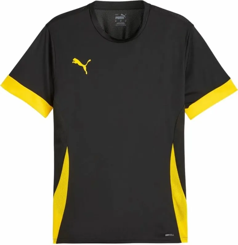 Fanellë për meshkuj Puma, e zezë e verdhë - 1
