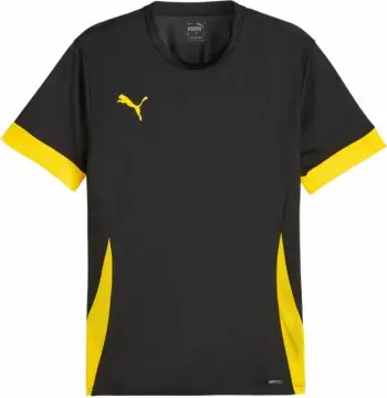 Fanellë për meshkuj Puma, e zezë e verdhë
