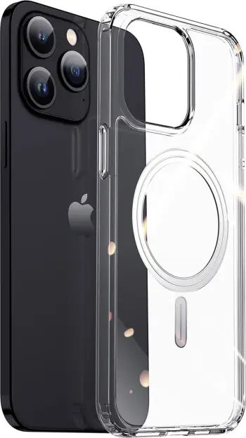 Mbështjellës Dux Ducis Clin për iPhone 15 Pro Max, MagSafe, Transparent