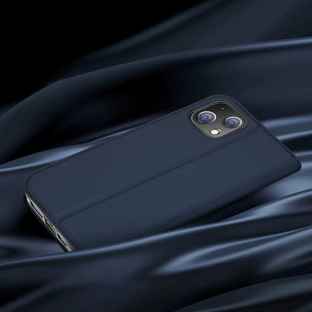 Mbështjellës Dux Ducis Skin Pro për iPhone 14 Plus, eko lëkurë, e zezë - 11