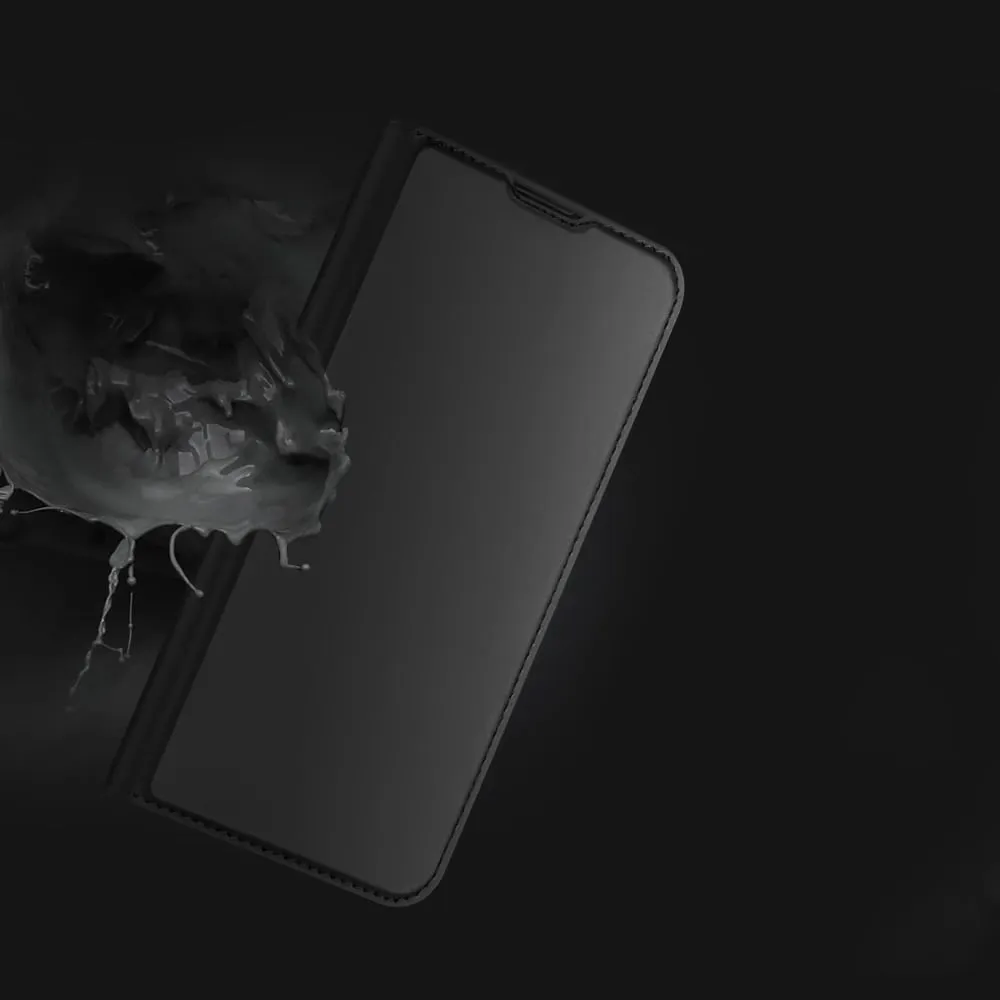 Mbështjellës Dux Ducis Skin Pro për iPhone 14 Plus, eko lëkurë, e zezë - 13