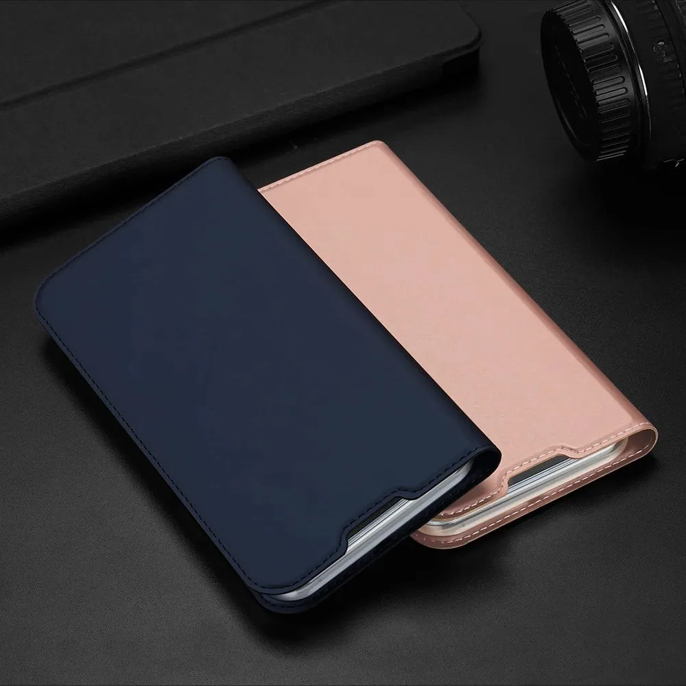 Mbështjellës Dux Ducis Skin Pro për iPhone 14 Plus, eko lëkurë, e zezë - 19