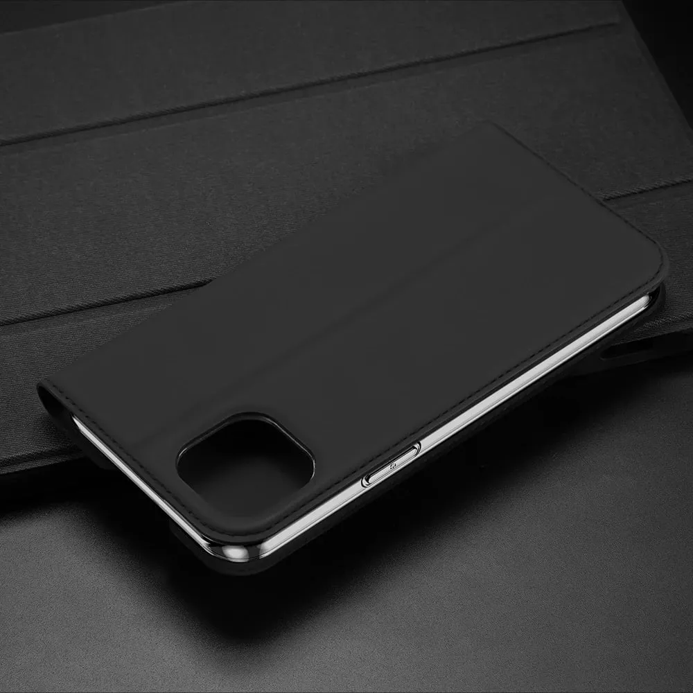 Mbështjellës Dux Ducis Skin Pro për iPhone 14 Plus, eko lëkurë, e zezë - 20