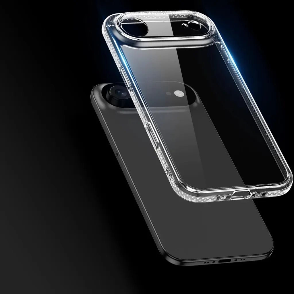Mbështjellës Dux Ducis Clin për iPhone 17 Air, transparent - 3