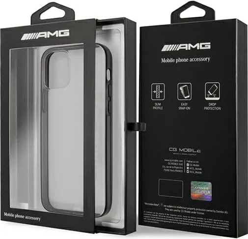 Mbështjellës Mercedes AMG për iPhone 12 Pro Max, Transparent - 2