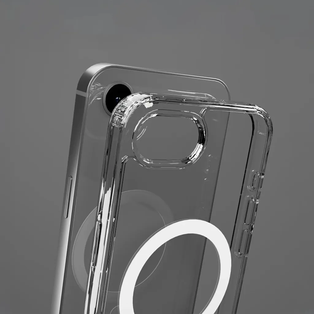 Mbështjellës SBS Extreme Mag D3O për iPhone 16e, Transparent, MagSafe - 2